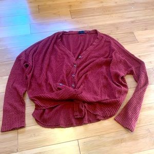 :urban outfitters: oversized thermal